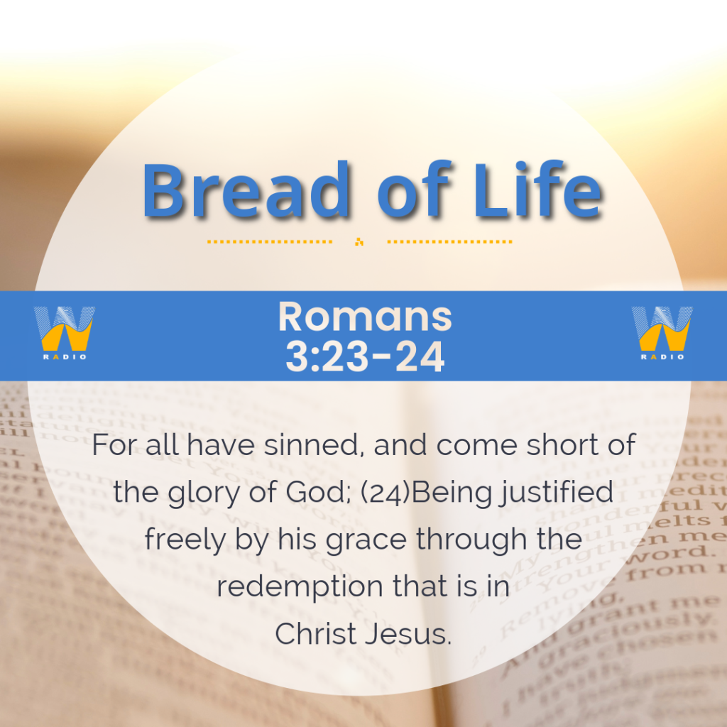 Wayvve Radio Daily Bread Romans 3:23-24