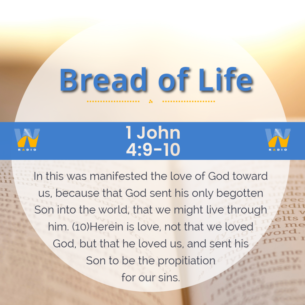 Wayvve Radio Daily Bread of Life 1 John 4:9-10