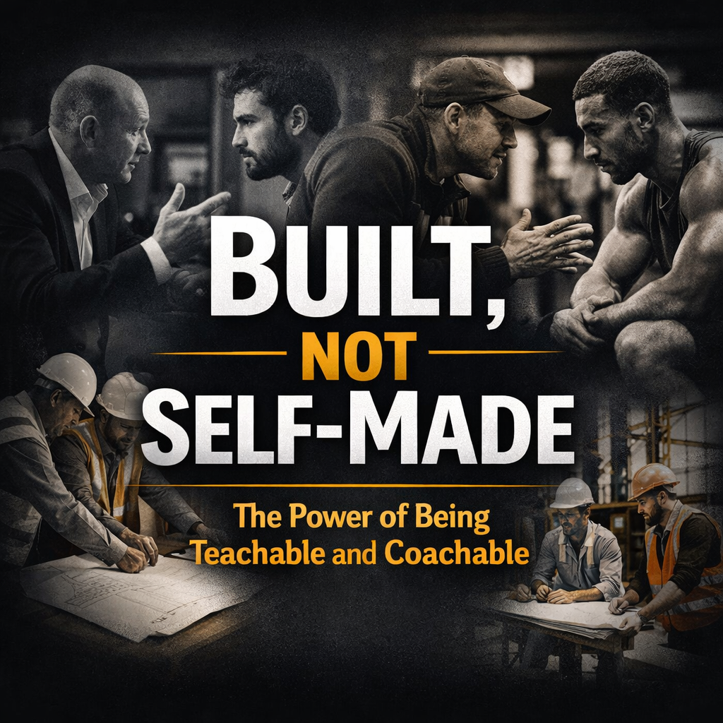 TRIUMPH TUESDAY Built, Not Self-Made: The Power of Being Teachable and Coachable