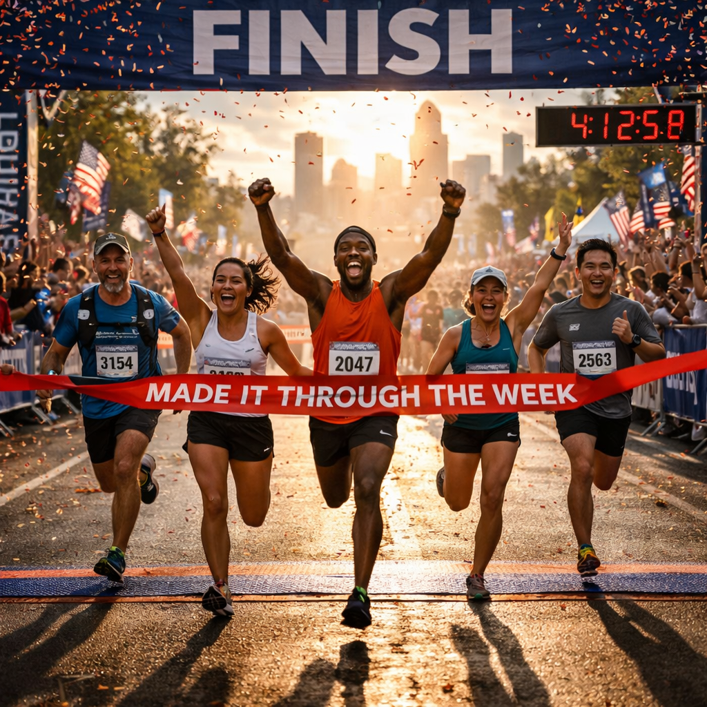 Fearless Faith Friday WELCOME TO THE FINISH LINE: YOU DIDN’T QUIT