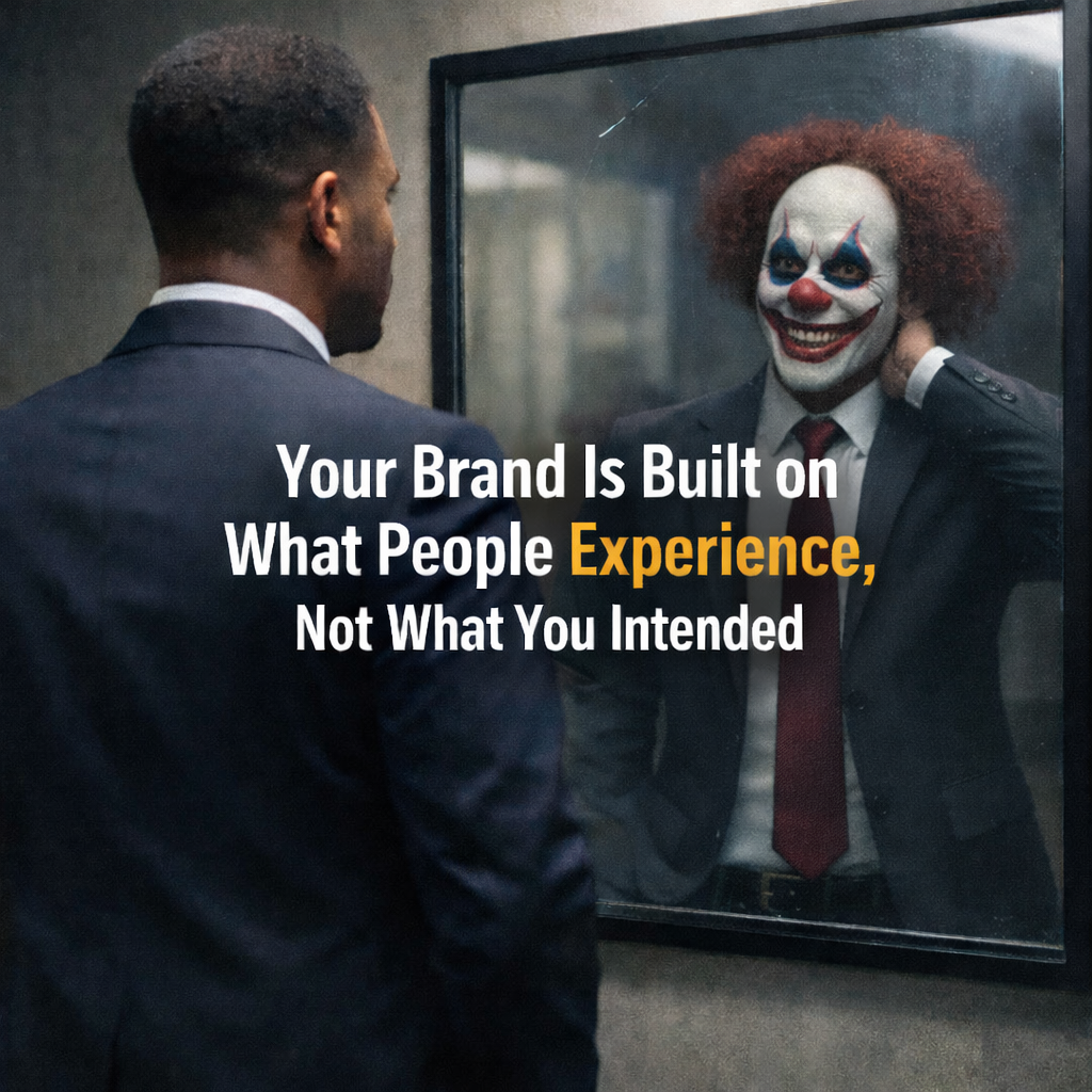 Build A Brand Wednesday Your Brand Is Built on What People Experience, Not What You Intended