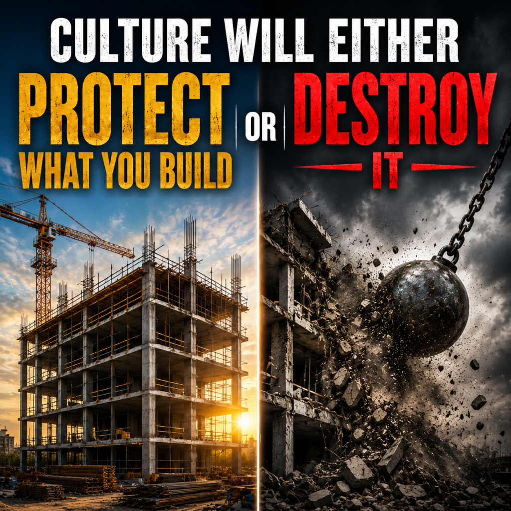 Fearless Faith Friday Culture Will Either Protect What You Build or Destroy It