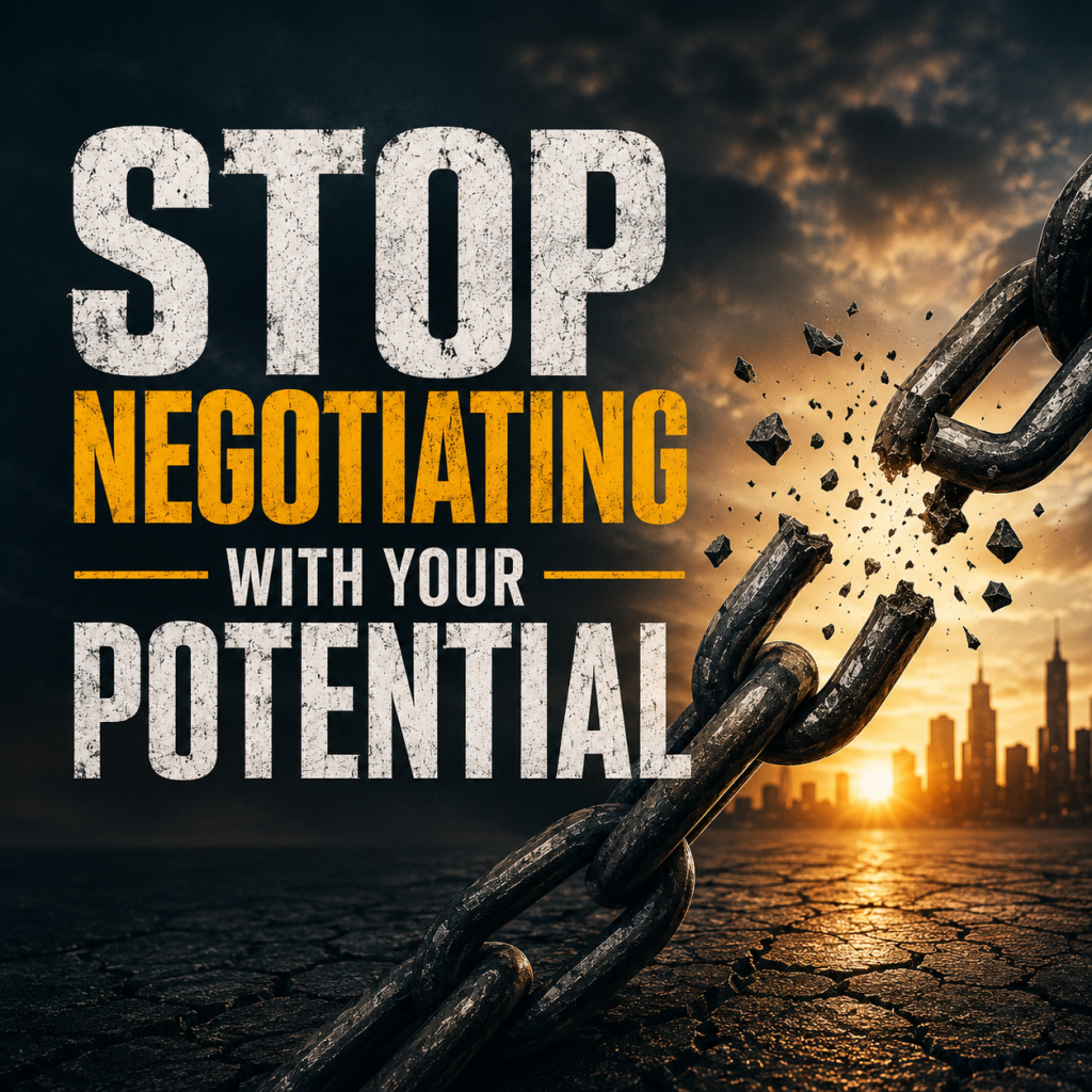 Thrive Thursday Stop Negotiating With Your Potential